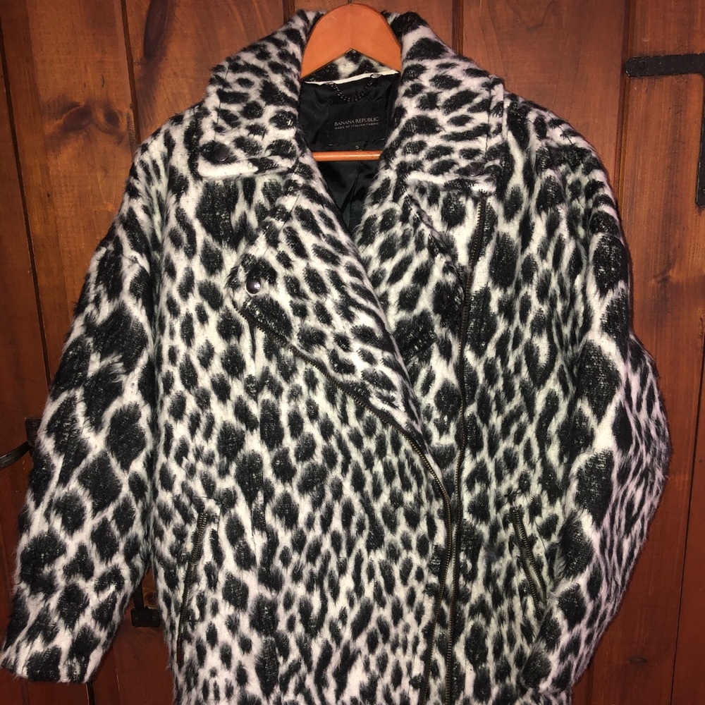 Banana Republic Black & White Jacket
